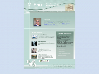 mrbaco.co.uk snapshot