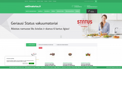 vakumatorius.lt snapshot