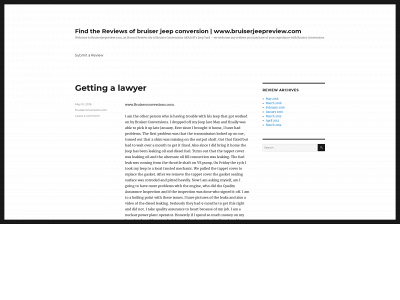 bruiserjeepreview.com snapshot