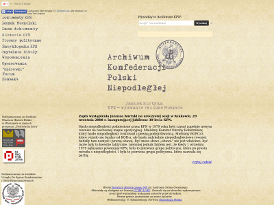 www.earchiwumkpn.pl snapshot