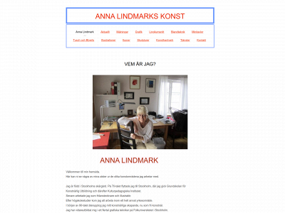 annalindmarkkonst.se snapshot