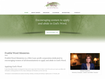 fruitfulword.org snapshot