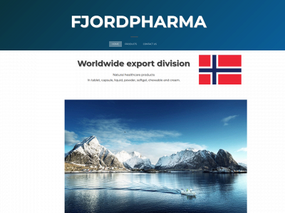 fjordpharma.com snapshot