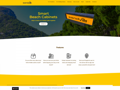 sandylock.com snapshot