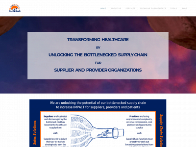 www.supplychainsherpas.com snapshot