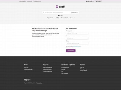 proff.se snapshot