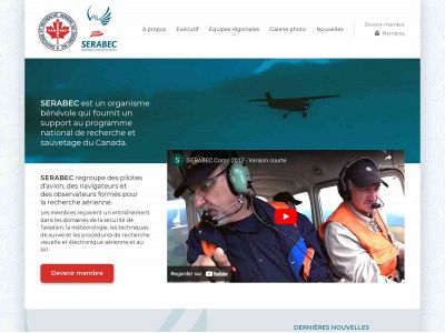 serabec.ca snapshot