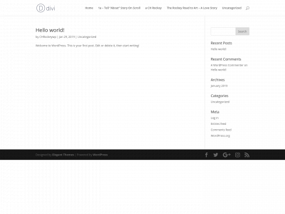 chrockey.org snapshot