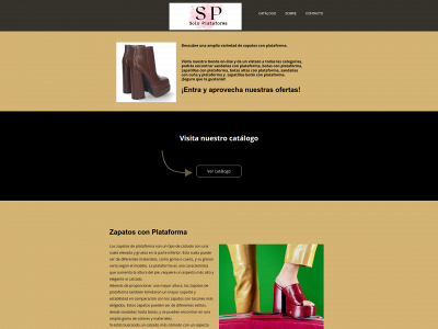 solozapatosconplataforma.com snapshot