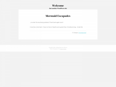 mermaidescapades.com snapshot