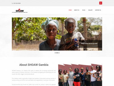 shoawgambia.org snapshot