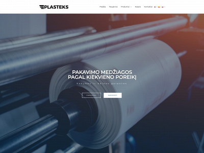 plasteks.lt snapshot