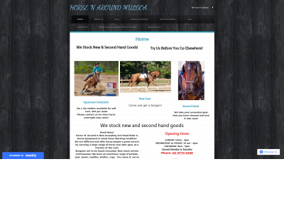 www.horsenaround.com.au snapshot