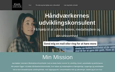 klothlearning.dk snapshot