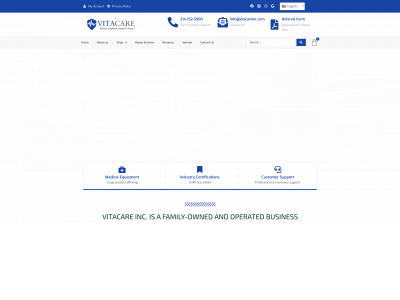 vitacareinc.com snapshot