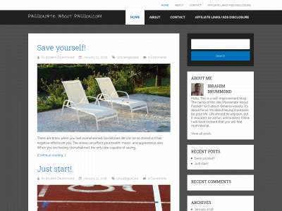 passionateaboutpassion.com snapshot