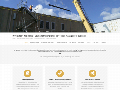 3836safety.com snapshot