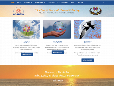 ahantaa.com snapshot