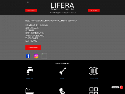 liferatrades-plumbing.com snapshot