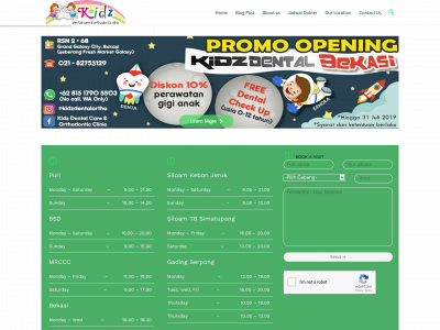 kidzdental.co.id snapshot