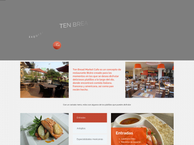 tenbreadmarketcafe.com snapshot
