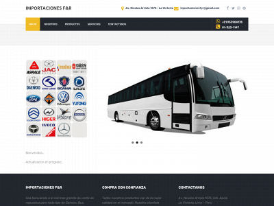 importacionesfyr.com snapshot