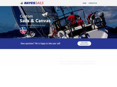 hayessails.com snapshot