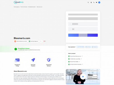 bloomerix.com snapshot