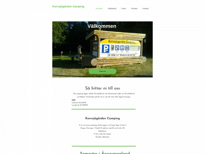 camping-kornsjoegarden.se snapshot