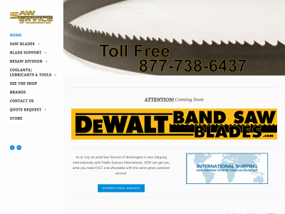 sawserviceofwa.com snapshot