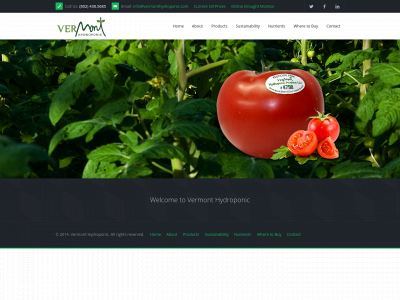 vermonthydroponic.com snapshot