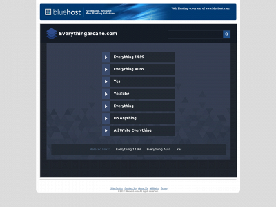everythingarcane.com snapshot