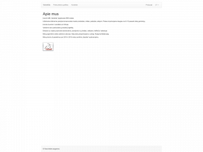 vainekta.lt snapshot