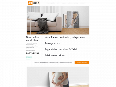 jusudrobes.lt snapshot
