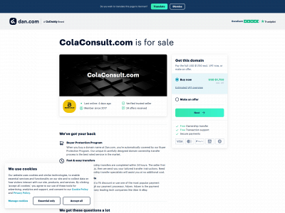colaconsult.com snapshot