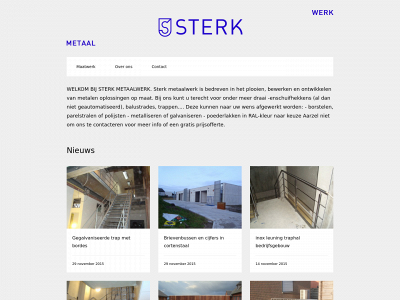 sterkmetaalwerk.be snapshot