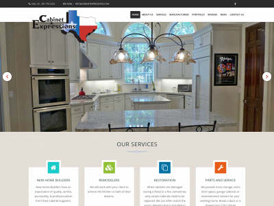 cabinetexpressions.com snapshot