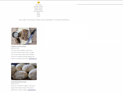 reallysugarfree.com snapshot