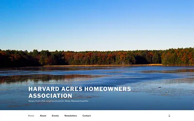 harvardacres.com snapshot