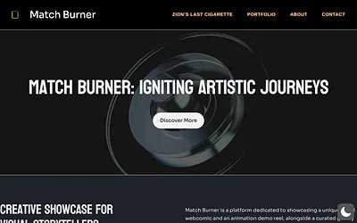 matchburner.com snapshot