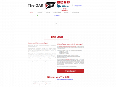 the-oar.be snapshot