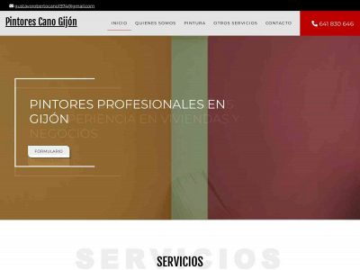 pintoresgijon.com snapshot