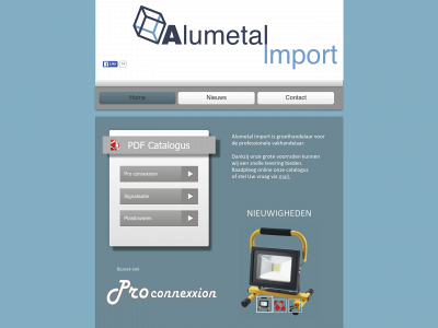 alumetalimport.be snapshot