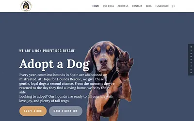 hopeforhoundsrescue.com snapshot