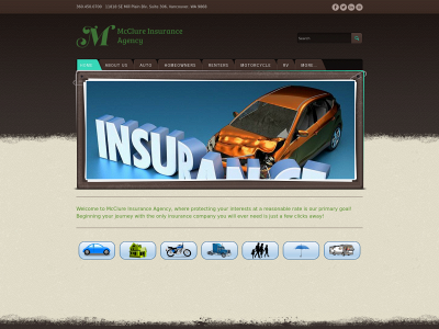 www.mcclure-insurance.com snapshot