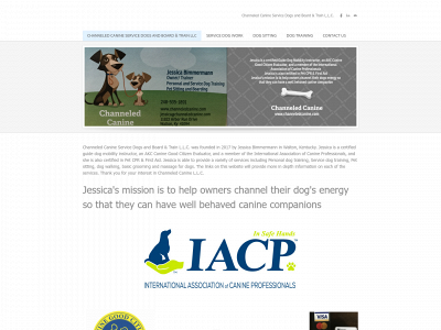 channeledcanine.com snapshot
