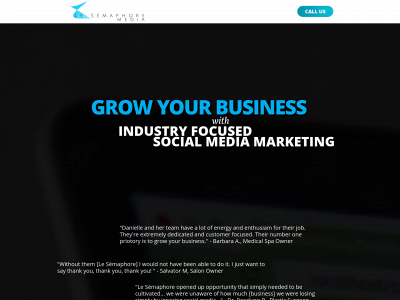 lesemaphoremedia.com snapshot