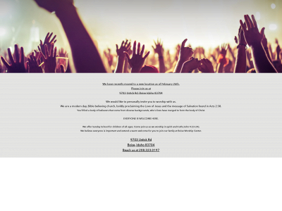 www.boiseworshipcenter.com snapshot