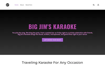 www.bigjimskaraoke.com snapshot