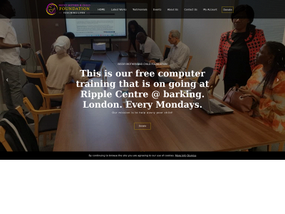 motherandchildfoundation.co.uk snapshot